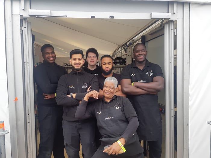Some of our fantastic Off to Work team members