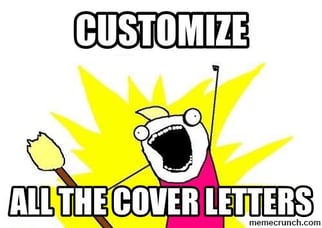 How to Write a Cover Letter